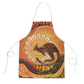 Indigenous Kangaroo Australia Apron Australian Aboriginal Art Proud