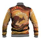 Indigenous Kangaroo Australia Baseball Jacket Australian Aboriginal Art Proud
