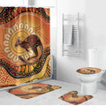 Indigenous Kangaroo Australia Bathroom Set Australian Aboriginal Art Proud