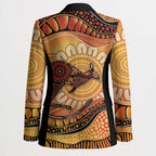 Indigenous Kangaroo Australia Blazer Australian Aboriginal Art Proud