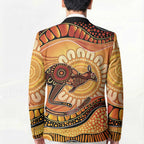 Indigenous Kangaroo Australia Blazer Australian Aboriginal Art Proud