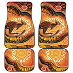 Indigenous Kangaroo Australia Car Mats Australian Aboriginal Art Proud