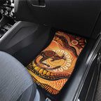 Indigenous Kangaroo Australia Car Mats Australian Aboriginal Art Proud