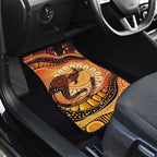 Indigenous Kangaroo Australia Car Mats Australian Aboriginal Art Proud