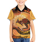 Indigenous Kangaroo Australia Hawaiian Shirt Australian Aboriginal Art Proud