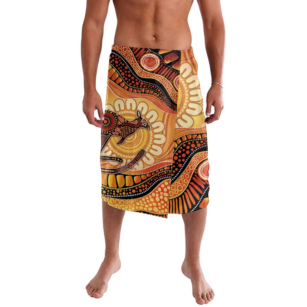 Indigenous Kangaroo Australia Lavalava Australian Aboriginal Art Proud