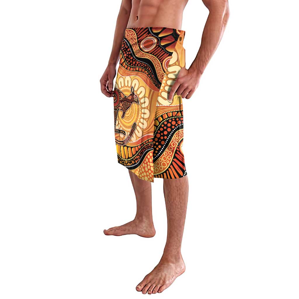 Indigenous Kangaroo Australia Lavalava Australian Aboriginal Art Proud