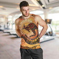 Indigenous Kangaroo Australia Men Tank Top Australian Aboriginal Art Proud