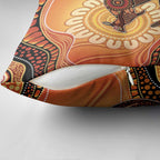 Indigenous Kangaroo Australia Pillow Cover Australian Aboriginal Art Proud