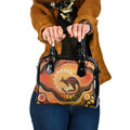 Indigenous Kangaroo Australia Shoulder Handbag Australian Aboriginal Art Proud