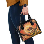 Indigenous Kangaroo Australia Shoulder Handbag Australian Aboriginal Art Proud