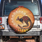 Indigenous Kangaroo Australia Spare Tire Cover Australian Aboriginal Art Proud