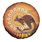 Indigenous Kangaroo Australia Spare Tire Cover Australian Aboriginal Art Proud