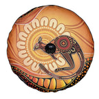 Indigenous Kangaroo Australia Spare Tire Cover Australian Aboriginal Art Proud