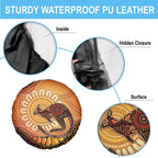 Indigenous Kangaroo Australia Spare Tire Cover Australian Aboriginal Art Proud