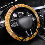 Indigenous Kangaroo Australia Steering Wheel Cover Australian Aboriginal Art Proud