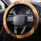 Indigenous Kangaroo Australia Steering Wheel Cover Australian Aboriginal Art Proud