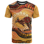 Indigenous Kangaroo Australia T Shirt Australian Aboriginal Art Proud