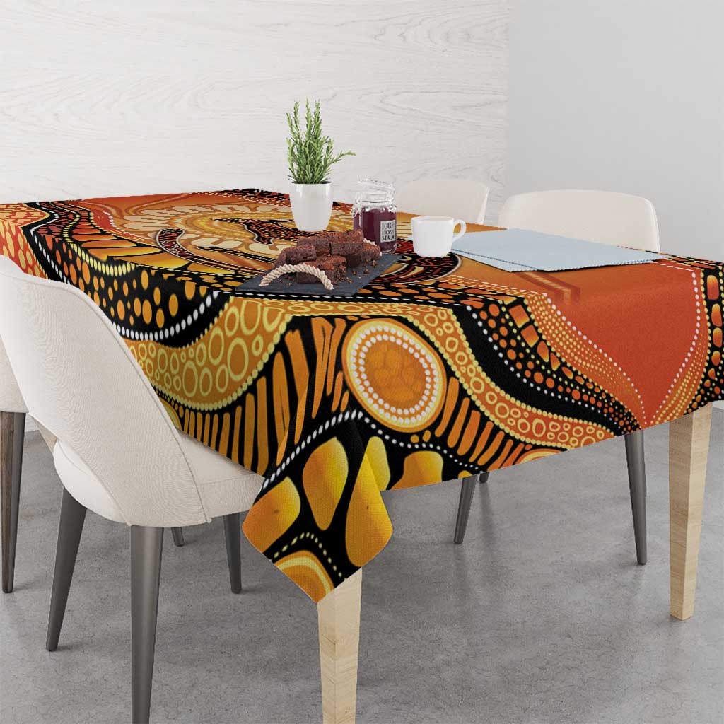 Indigenous Kangaroo Australia Tablecloth Australian Aboriginal Art Proud