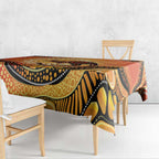 Indigenous Kangaroo Australia Tablecloth Australian Aboriginal Art Proud