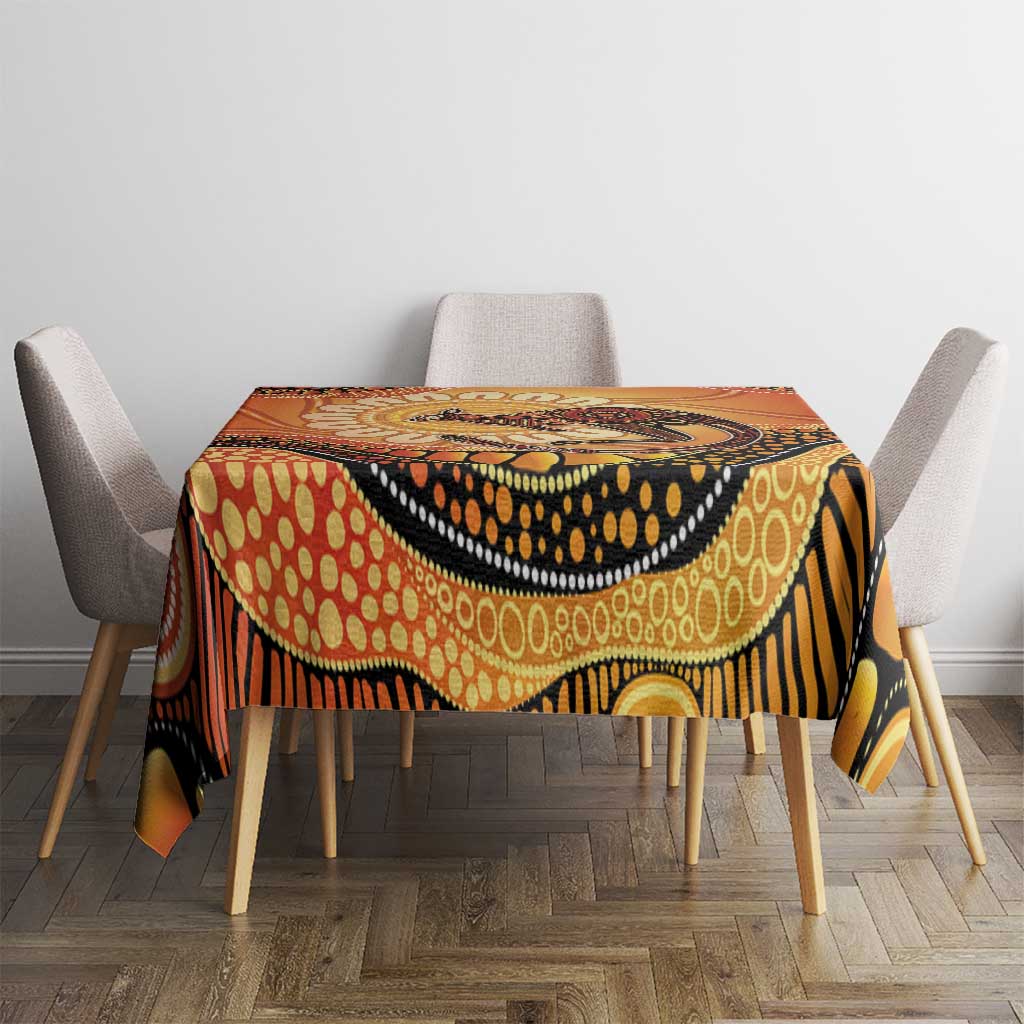 Indigenous Kangaroo Australia Tablecloth Australian Aboriginal Art Proud