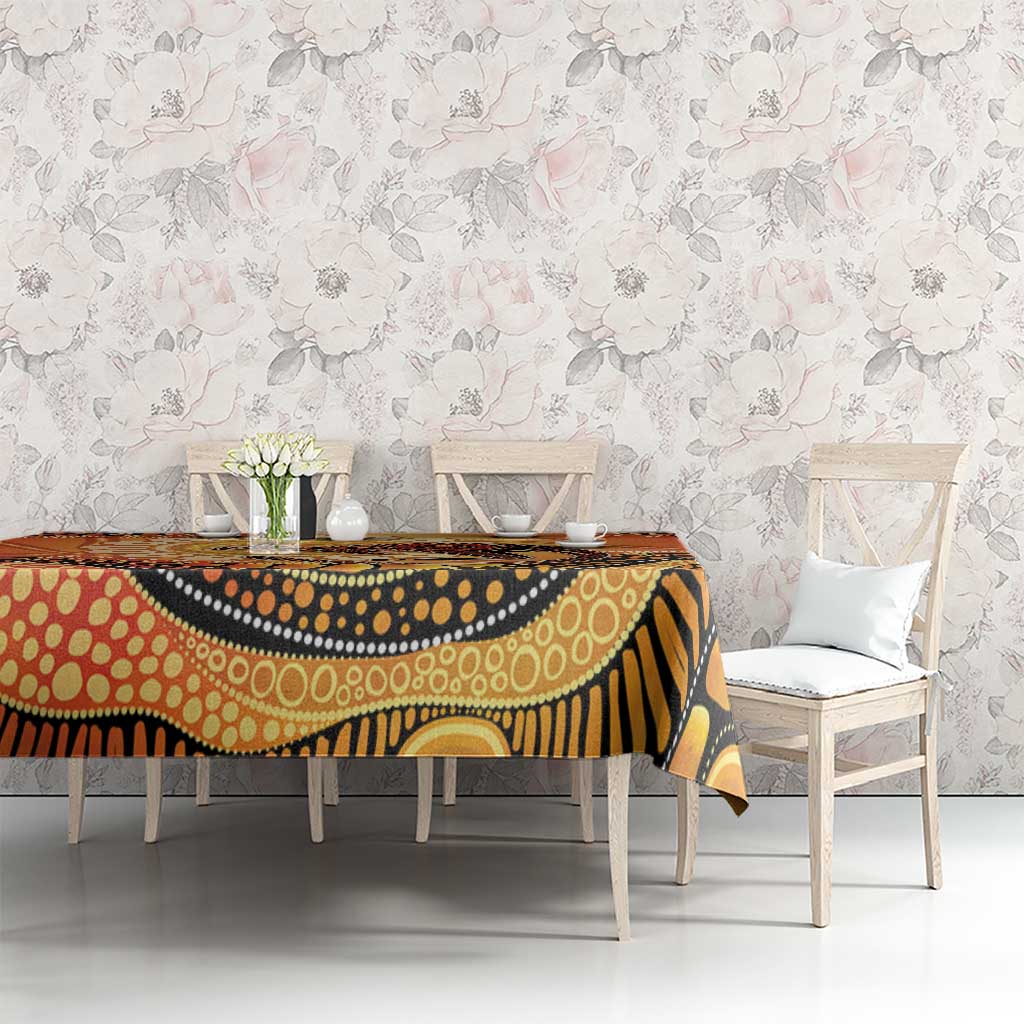 Indigenous Kangaroo Australia Tablecloth Australian Aboriginal Art Proud