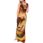 Indigenous Kangaroo Australia Tank Maxi Dress Australian Aboriginal Art Proud