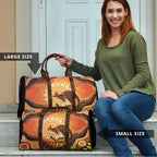Indigenous Kangaroo Australia Travel Bag Australian Aboriginal Art Proud
