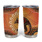 Indigenous Kangaroo Australia Tumbler Cup Australian Aboriginal Art Proud