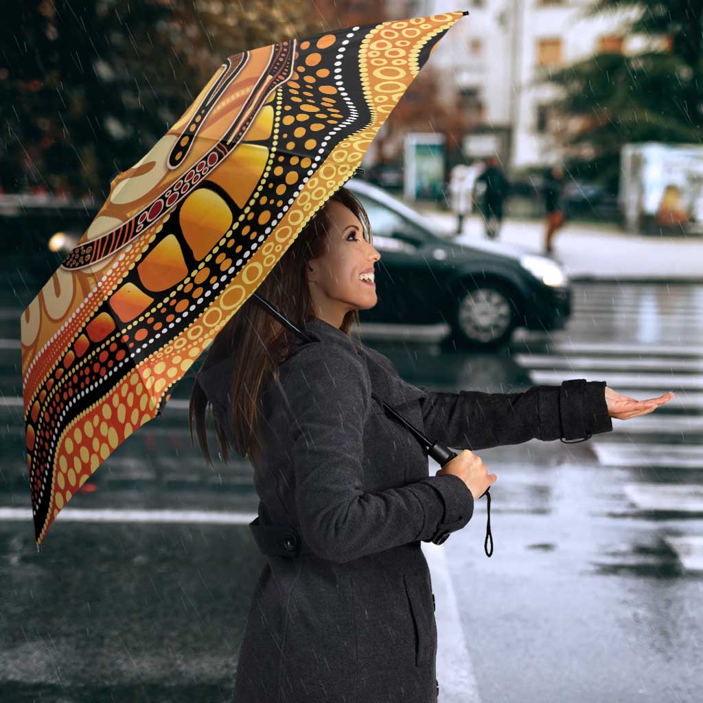 Indigenous Kangaroo Australia Umbrella Australian Aboriginal Art Proud