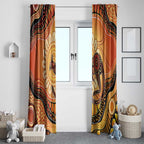 Indigenous Kangaroo Australia Window Curtain Australian Aboriginal Art Proud