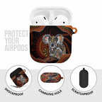 Indigenous Koala Australia AirPods Case Australian Aboriginal Art Proud