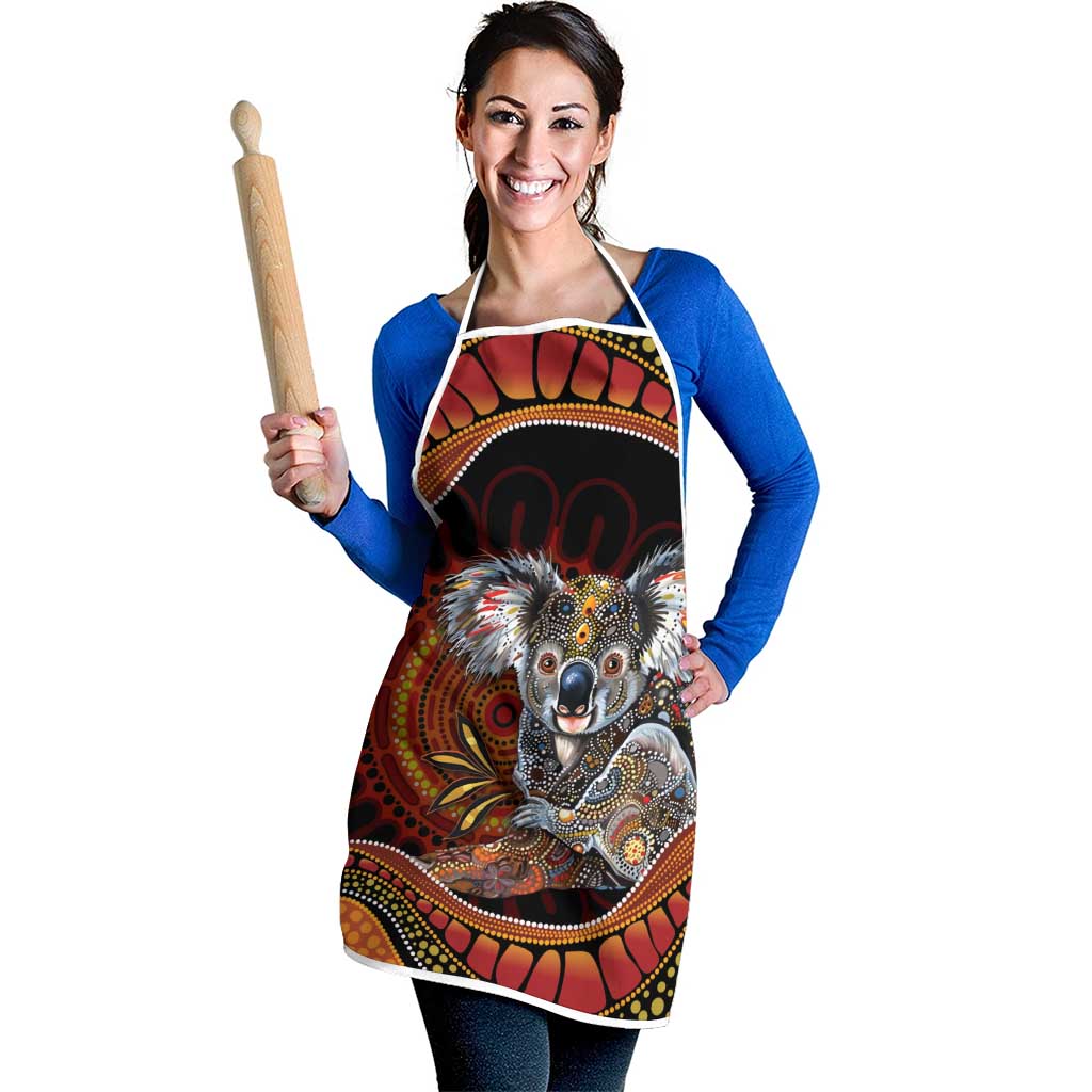 Indigenous Koala Australia Apron Australian Aboriginal Art Proud