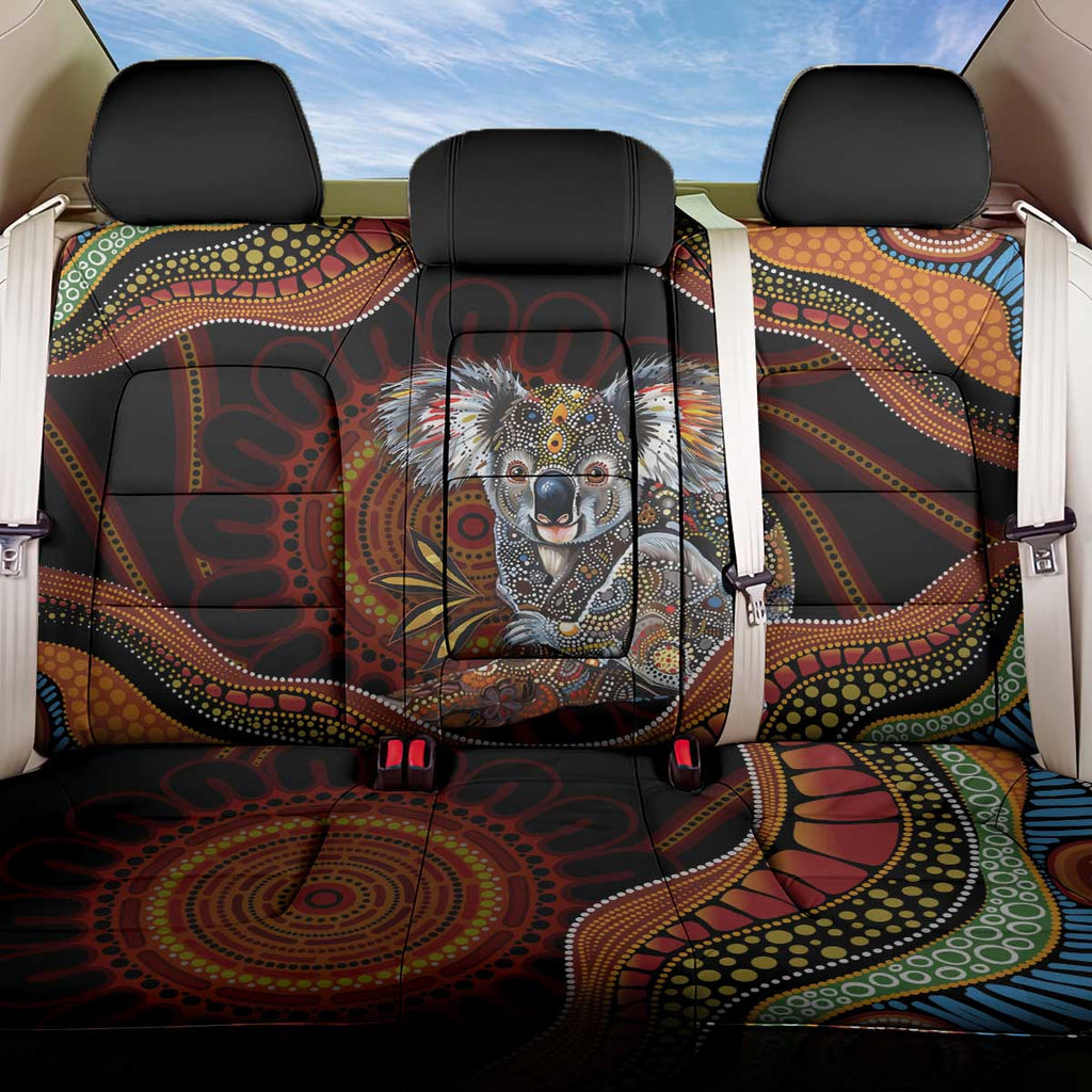 Indigenous Koala Australia Back Car Seat Cover Australian Aboriginal Art Proud