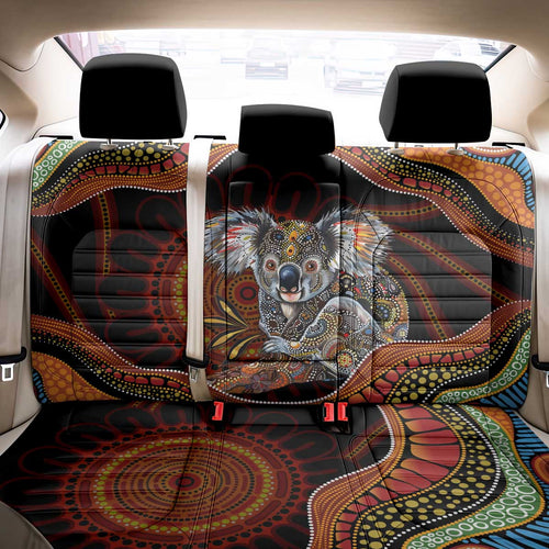 Indigenous Koala Australia Back Car Seat Cover Australian Aboriginal Art Proud