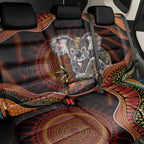 Indigenous Koala Australia Back Car Seat Cover Australian Aboriginal Art Proud