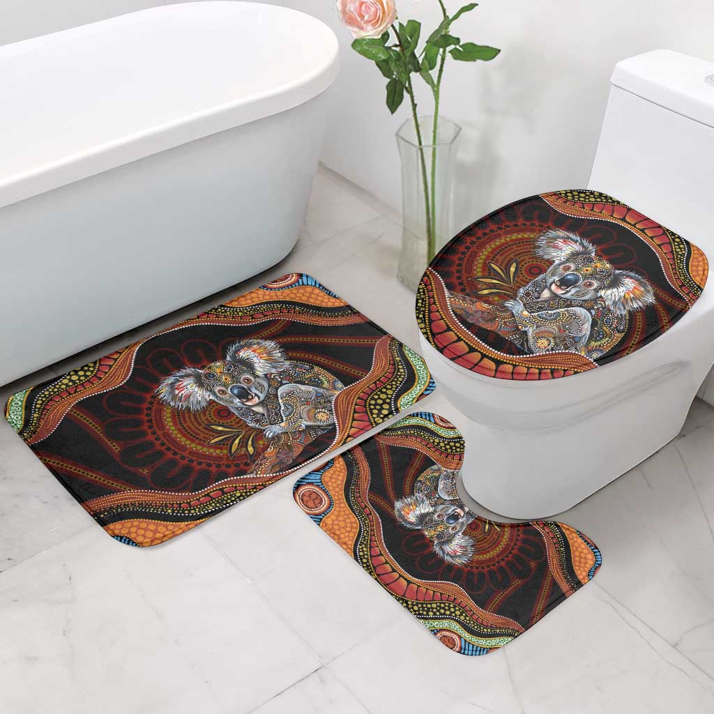 Indigenous Koala Australia Bathroom Set Australian Aboriginal Art Proud