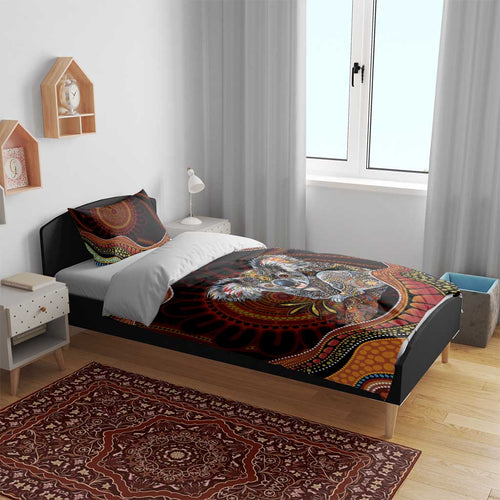 Indigenous Koala Australia Bedding Set Australian Aboriginal Art Proud