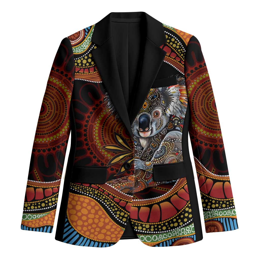 Indigenous Koala Australia Blazer Australian Aboriginal Art Proud