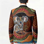 Indigenous Koala Australia Blazer Australian Aboriginal Art Proud