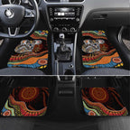 Indigenous Koala Australia Car Mats Australian Aboriginal Art Proud