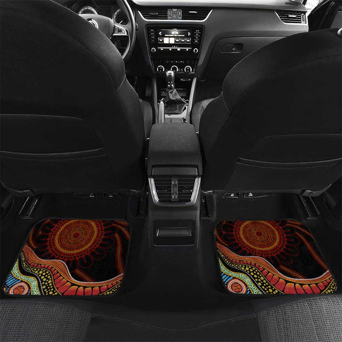 Indigenous Koala Australia Car Mats Australian Aboriginal Art Proud