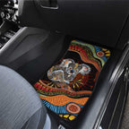 Indigenous Koala Australia Car Mats Australian Aboriginal Art Proud
