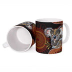 Indigenous Koala Australia Ceramic Mug Australian Aboriginal Art Proud