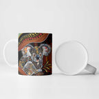 Indigenous Koala Australia Ceramic Mug Australian Aboriginal Art Proud