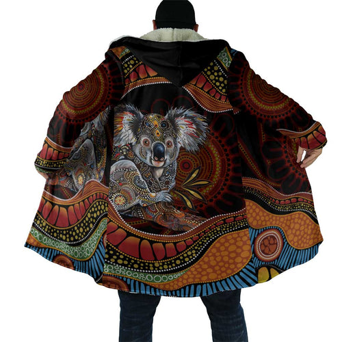 Indigenous Koala Australia Cloak Australian Aboriginal Art Proud
