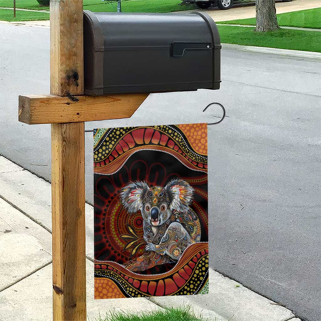 Indigenous Koala Australia Garden Flag Australian Aboriginal Art Proud