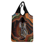 Indigenous Koala Australia Grocery Bag Australian Aboriginal Art Proud