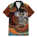 Indigenous Koala Australia Hawaiian Shirt Australian Aboriginal Art Proud