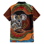 Indigenous Koala Australia Hawaiian Shirt Australian Aboriginal Art Proud